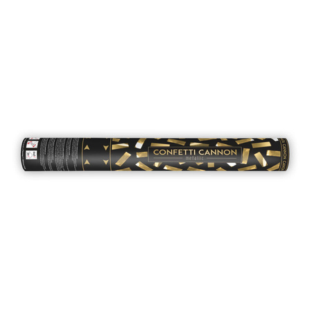 Tuba z konfetti TUKM40-019 złoty 40cm