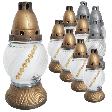 Znicz K-7378 KULKA cyrkonia mix (10szt)