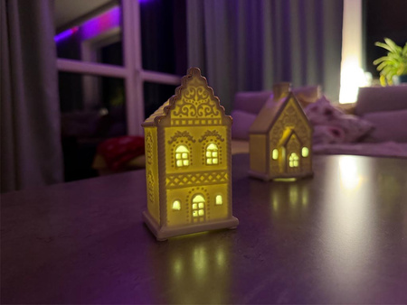 Figurka LED DOMEK 168751 biały 13,5x9cm