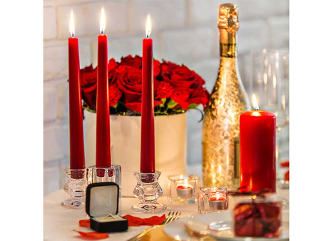 Świeca stoż. s30-1-271 245/23 m.srebr Bispol 30szt