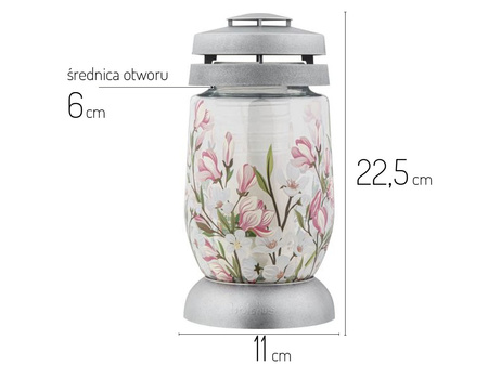 ZNICZ 3D S 15 Magnolia SIL Bolsius (6szt)