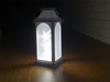 Latarnia plastikowa LED 2010B-J biały 30cm