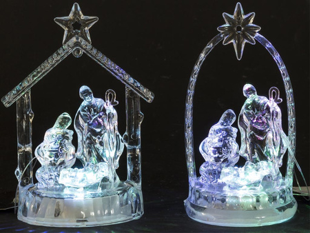 Figurka LED SZOPKA 159631 mix transparentny 11,5cm