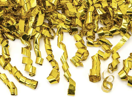 Tuba z serpentynami TUKSE80-019M złoty 80cm