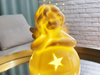 Figurka led YS15955-1 ANIOŁ na kuli 13,5cm