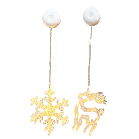 Ozdoba świąteczna LED 27405 2szt 42cm