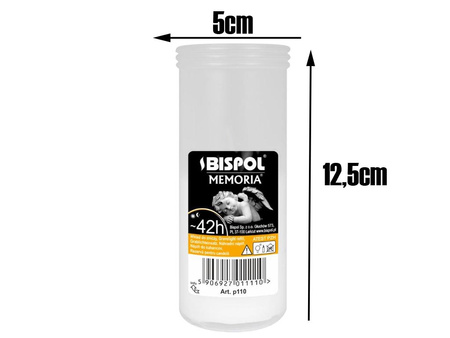 Wkład parafinowy P110 Bispol (30szt)