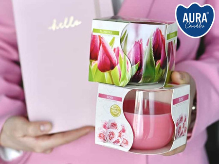 Świeca w szkle SN71-314 Bispol - Frozen berries