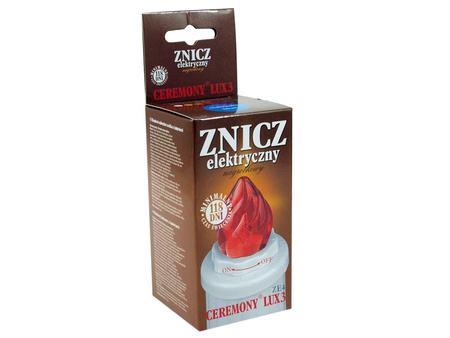 Znicz elektroniczny CEREMONY LUX nieb. - 118dni
