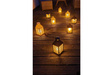 Latarnia plastikowa LED HY-0062 biały 28x11,5cm