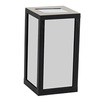 Latarnia plastikowa SOLAR 27109 czarny 20x10,5cm