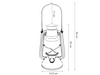 Lampa plastikowa LED 26916 25x14cm