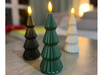 Figurka LED CHOINKA 30/23/WAX biały 17,5cm 