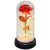 Wieczna RÓŻA led 26701 pojed.kulki czerwony 21,5cm