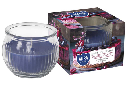 Świeca w szkle SN69-373 Bispol - Dark fruit Almond