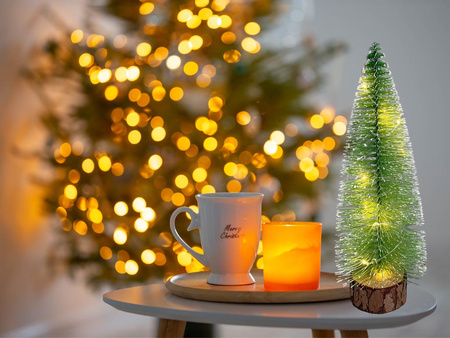 Drzewko sztuczne LED 27379 zielony 25cm