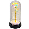 Wieczna RÓŻA led 26702 pojed.kulki różowy 21,5cm