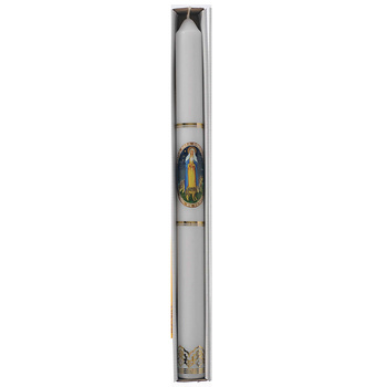 Świeca gromnica DUŻA 40cm 249 biały