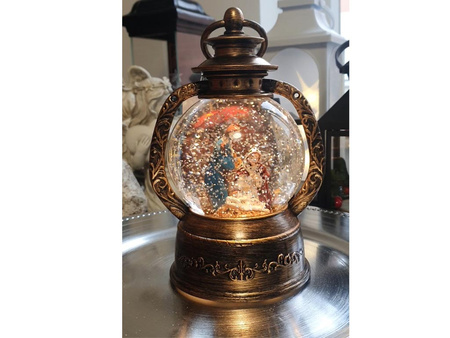 Lampion LED 159376 kula ŚWIĘTA RODZINA 24cm