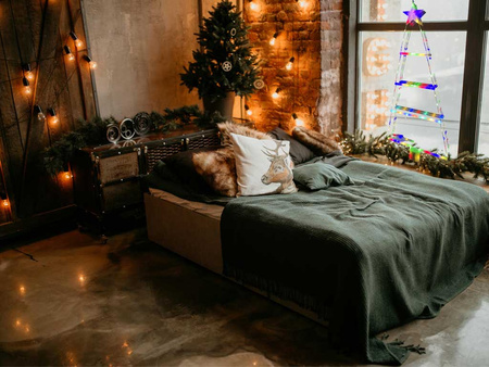 Choinka świąteczna LED 27403 multikolor 90x40cm