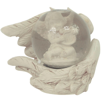 Figurka ANIOŁ 790002 kula wodna 7x7cm