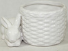 Osłonka ceramiczna z zajączkiem 100206
