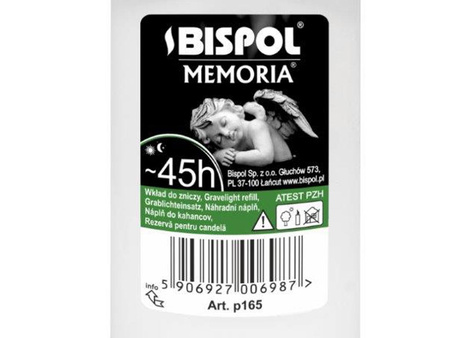 Wkład parafinowy P165 Bispol (20szt)