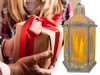 Latarnia plastikowa LED 26567 ŚWIECZKI biały 31cm