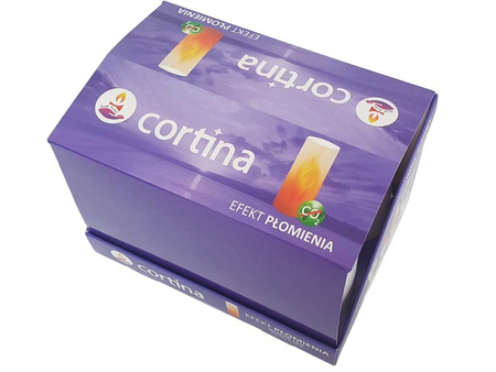 Świeca LED z efektem płomienia 6szt 1/18/WZP