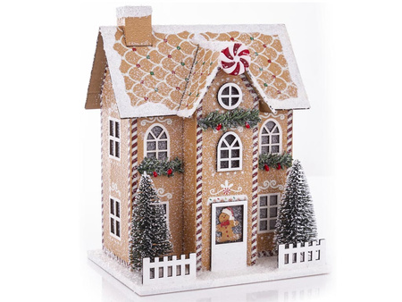 Figurka LED DOMEK 171645 brązowy 20x16cm