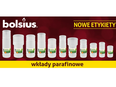 Wkład parafinowy 24h BOLSIUS (35szt)
