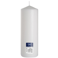 Świeca pieńkowa 250/80 biały 090 Bispol