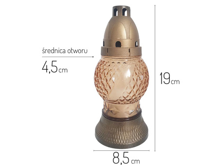 Znicz K-5015 kulka mix (10szt)