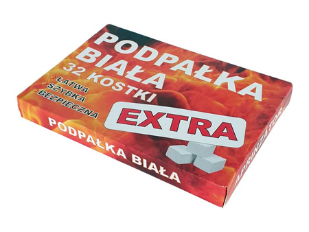 PODPAŁKA kostka biała Extra 32kst