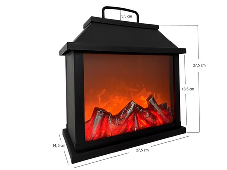 Kominek LED 26569 27,5x27,5x14,5cm