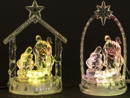 Figurka LED SZOPKA 159631 mix transparentny 11,5cm