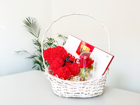 Kosz prezentowy 26781 ŚREDNI 44x32x23cm 