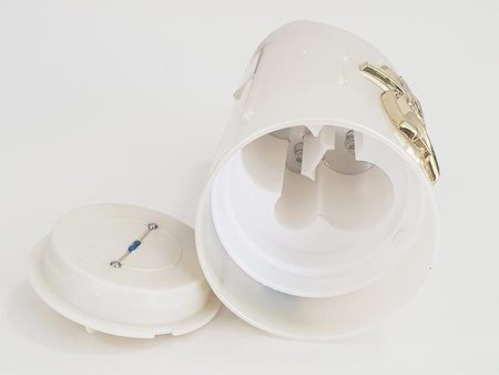 Świeca LED z krzyżem 1/23/SLC cool white 6szt 15cm