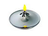 Świeca LED waza AW-2 czarny 6szt 8x11cm
