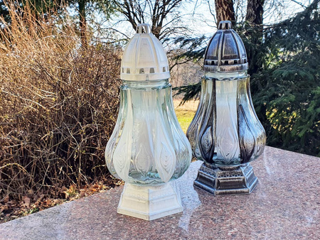 Znicz FLAVIA mała srebrny 427 (4szt)