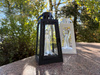 Latarnia plastikowa LED 16/22/LGS ANG biały 20cm