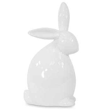 Figurka ZAJĄCZEK 107178 biały 20cm
