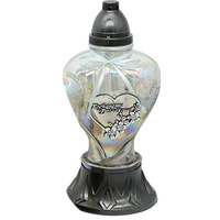 Znicz K-4564 SERCE wstążka Babcia srebrny (szt)