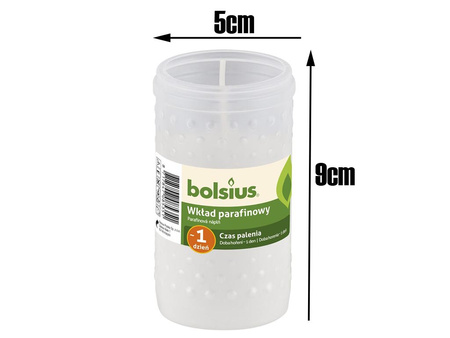 Wkład parafinowy 24h BOLSIUS (35szt)