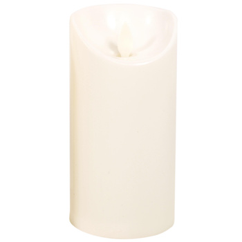 Świeca LED ruchomy płomień WI-3 12,5cm biały