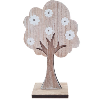 Figurka DRZEWO ZS3031 15cm drewniana brązowy