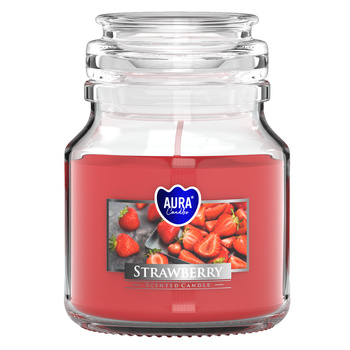 Świeca w szkle SND71-73 Bispol - Strawberry