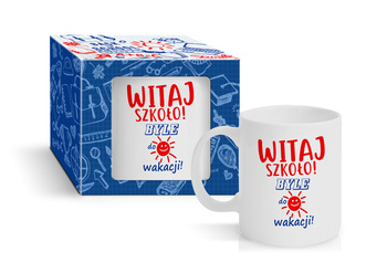 Kubek ceramiczny SZKOŁA witaj szkoło 300ml
