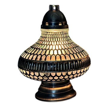 Znicz K-9679 UFO premium czarny/złoty (2szt)