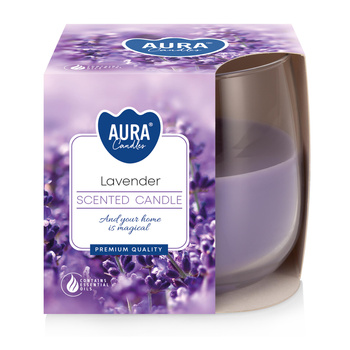 Świeca w szkle SN71-79 Bispol - Lavender
